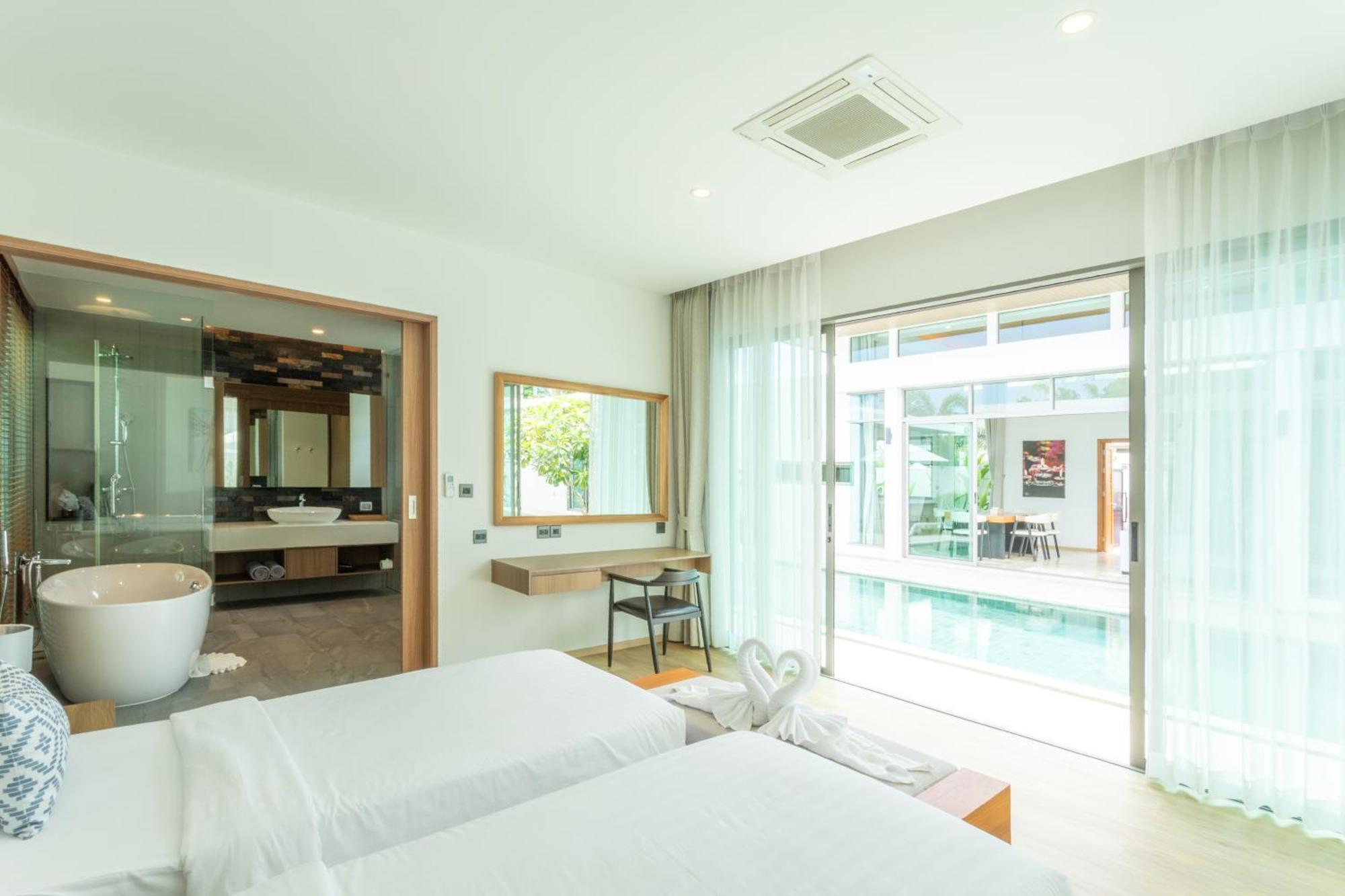 วิลล่า Shambhala Grand Pool X Monthstayz Thailand *